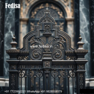 Traditional Window Grill Design With Classic Touch Steel Front Grill Design