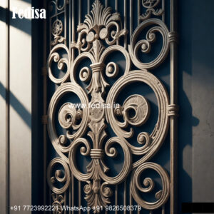 Stylish Window Grill Design With Geometric Patterns Front Grill Design Iron