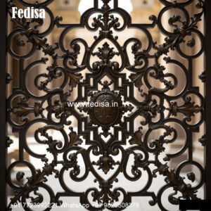 Window Grill Design With Floral Pattern For Classic Look Window Stainless Steel Grill