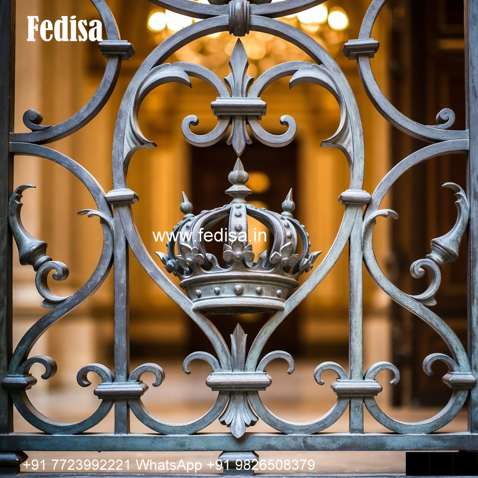 Window Grill Design With Minimal Design Round Grill Gate Design