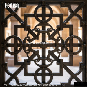Window Grill Design With Custom Shapes Modern Iron Window Design