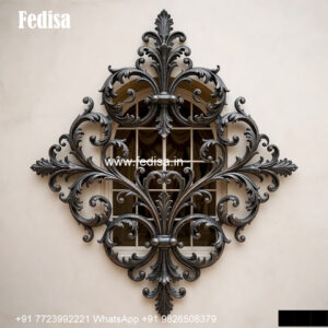 Window Grill Design With Designer Finish Balcony Design With Grill
