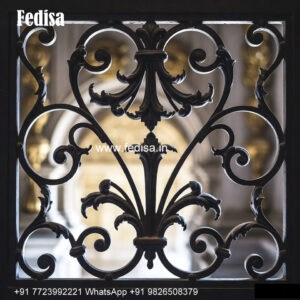 Window Grill Design With Attractive Finish Box Pipe Grill Design