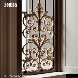 Window Grill Design With Creative Pattern Lohe Ki Window Grill