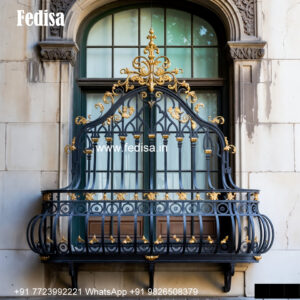 Window Grill Design With Designer Structure Steel Railing Design For Window