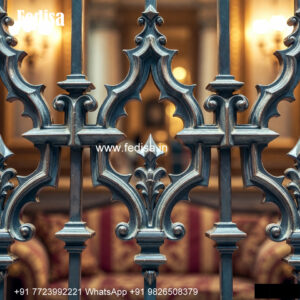 Window Grill Design With Floral Pattern For Classic Look Design Of Safety Door Grill