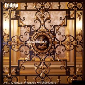 Window Grill Design For Home Front Half Circle Grill Design