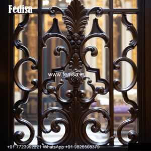 Stylish Iron Grill Design For Windows Home Boundary Wall Design With Grill