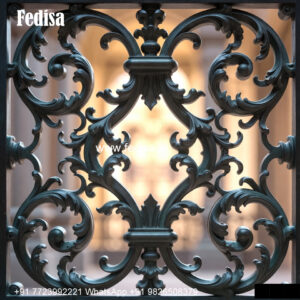 White Window Grill Design For Elegant Homes Grill Top Design