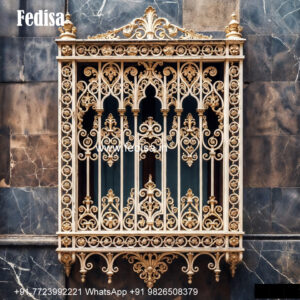 Window Grill Design With Attractive Style Side Door Grill Design