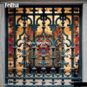 Window Grill Design With Smart Security MS Grill Design For Compound Wall