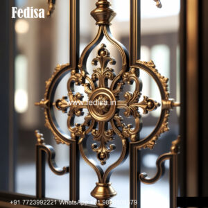 Window Grill Design With Geometric Shapes