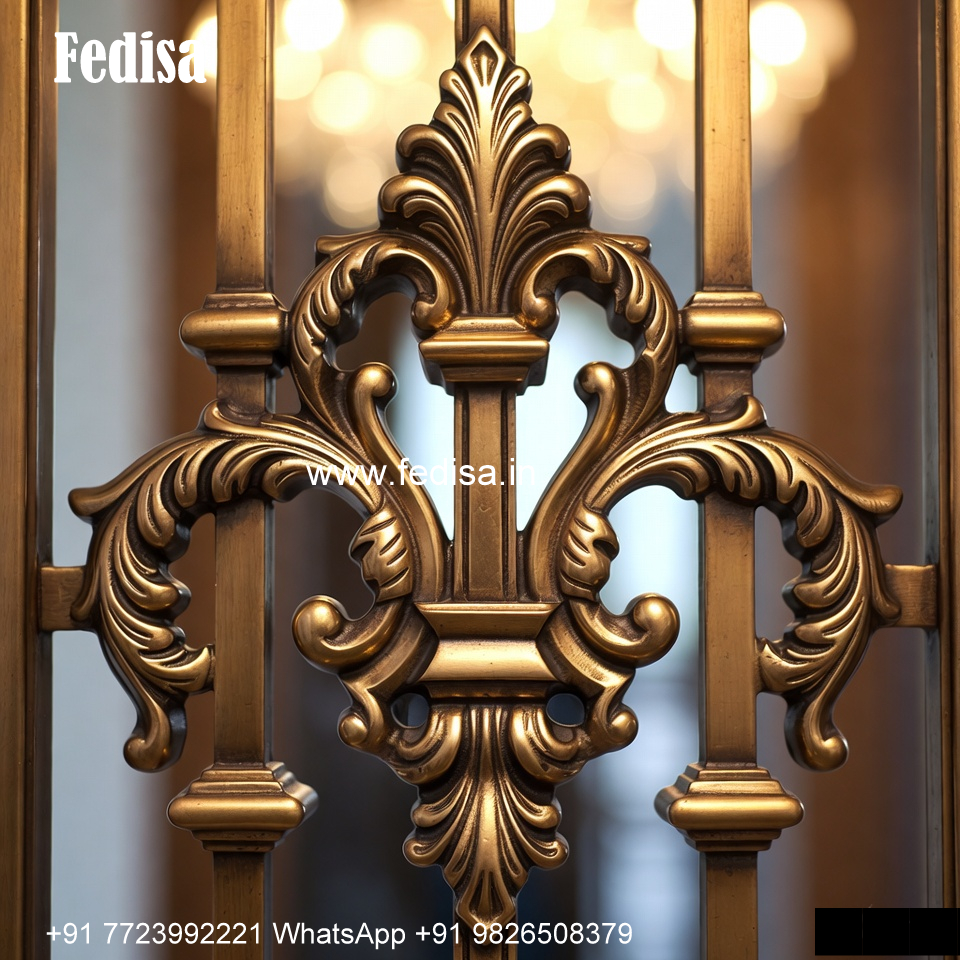 Window Grill Design With Decorative Panels Modern Window Grill Design Outside