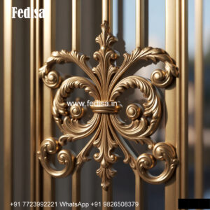 Window Grill Design With Floral Pattern For Classic Look Aluminum Window Safety Grill
