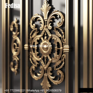 Modern Window Grill Design With Glass