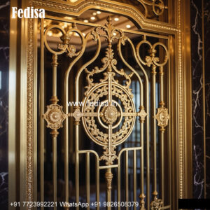 Floral Window Grill Design For Classic Homes