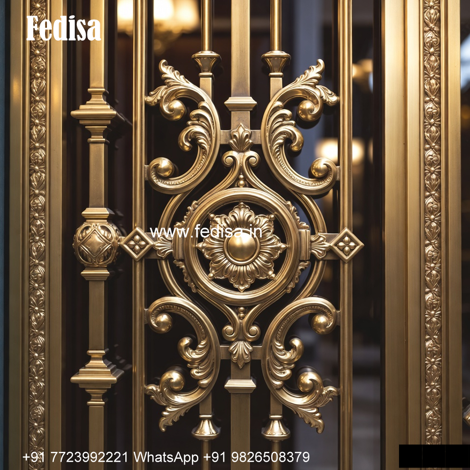 Golden Window Grill Design For Luxury Look Ss Steel Window Grill