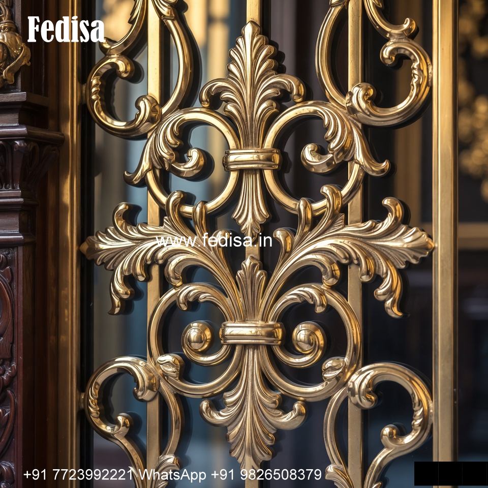 Window Grill Design With Designer Structure Grill Door Design