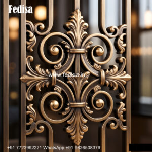 Modern Window Grill Design With Glass Panel Grill Color For House