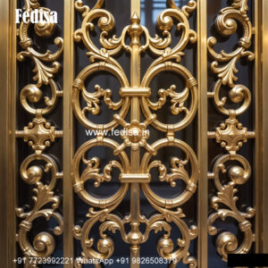 Window Grill Design With Curved Patterns Simple Khidki Ka Design