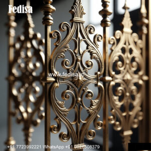 Window Grill Design With Designer Finish Side Grill Design