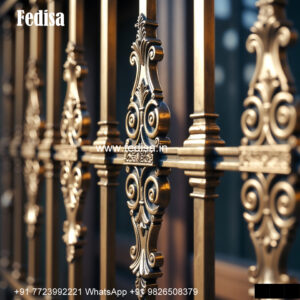 Window Grill Design With Anti Corrosion Coating Boundary Wall Iron Grill Design