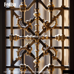 Elegant Window Grill Design For Premium Homes MS Square Pipe Grill Design