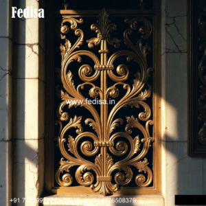 Modern Window Grill Design With Glass