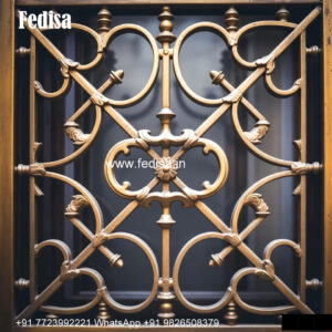 Modern Window Grill Design With Glass Panel Lightweight Window Grill Design