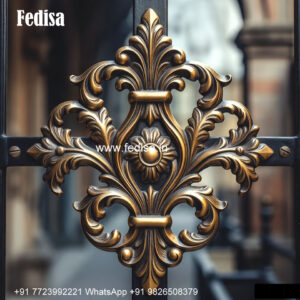 Window Grill Design With Simple Lines Curved Grill Design