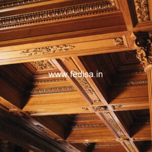 Wooden Ceiling Design False Ceiling Cornice Design No-8014