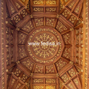 Wooden Ceiling Design Steel Ceiling Design No-8023