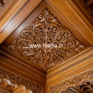 Wooden Ceiling Design Pop Design For Ceiling Hall No-8024
