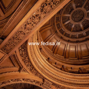 Wooden Ceiling Design Small Hall Pop Design No-8037
