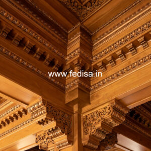 Wooden Ceiling Design Siling Plaster Dijain No-8041
