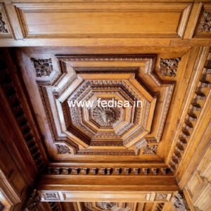 Wooden Ceiling Design False Ceiling Center Design No-8046