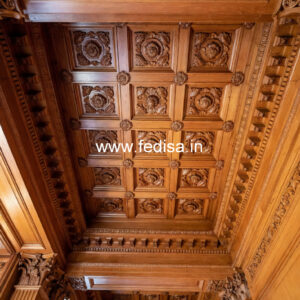 Wooden Ceiling Design Hotel Room Ceiling Design No-8056