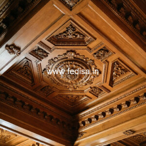 Wooden Ceiling Design Pop Hall Ceiling No-8064