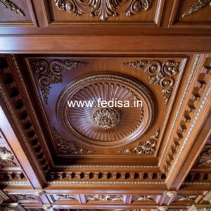 Wooden Ceiling Design Hall Ceiling Corner Design No-8075
