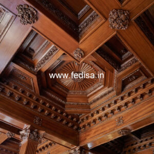 Wooden Ceiling Design Pop New Design Hall No-8096