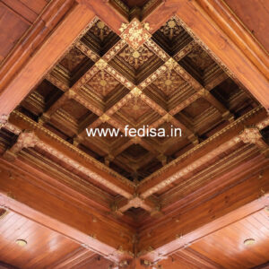 Wooden Ceiling Design Cornice Pop Design No-8108