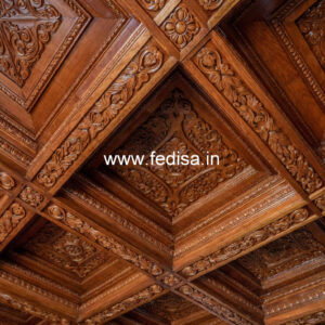 Wooden Ceiling Design Interior Pop Design For Hall No-8145