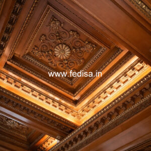 Wooden Ceiling Design Pop Design In Porch No-8161
