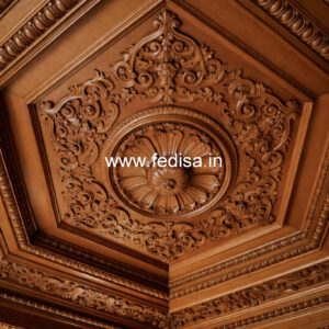 Wooden Ceiling Design Gypsum Decoration Ceiling No-8162