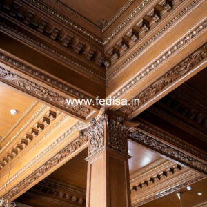 Wooden Ceiling Design Ceiling Stencil No-8163