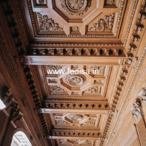 Wooden Ceiling Design False Ceiling For Small Living Room No-8169
