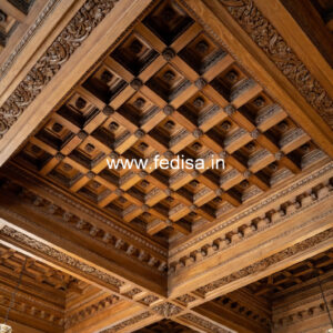 Wooden Ceiling Design Classic Pop Design No-8197