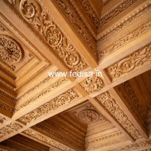 Wooden Ceiling Design High Ceiling Room Ideas No-8252