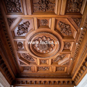 Wooden Ceiling Design Jali Ceiling No-8295
