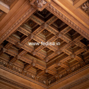 Wooden Ceiling Design Gypsum Ceiling Bedroom Design No-8304
